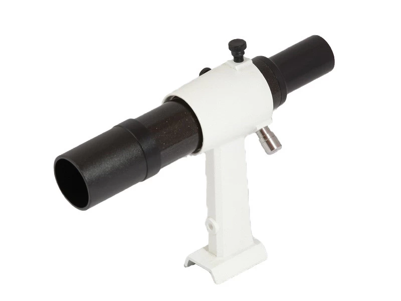 6x30 keresőtávcső (fordított állású) + fehér tartóláb 6x30 keresőtávcső (fordított állású) + fehér tartóláb