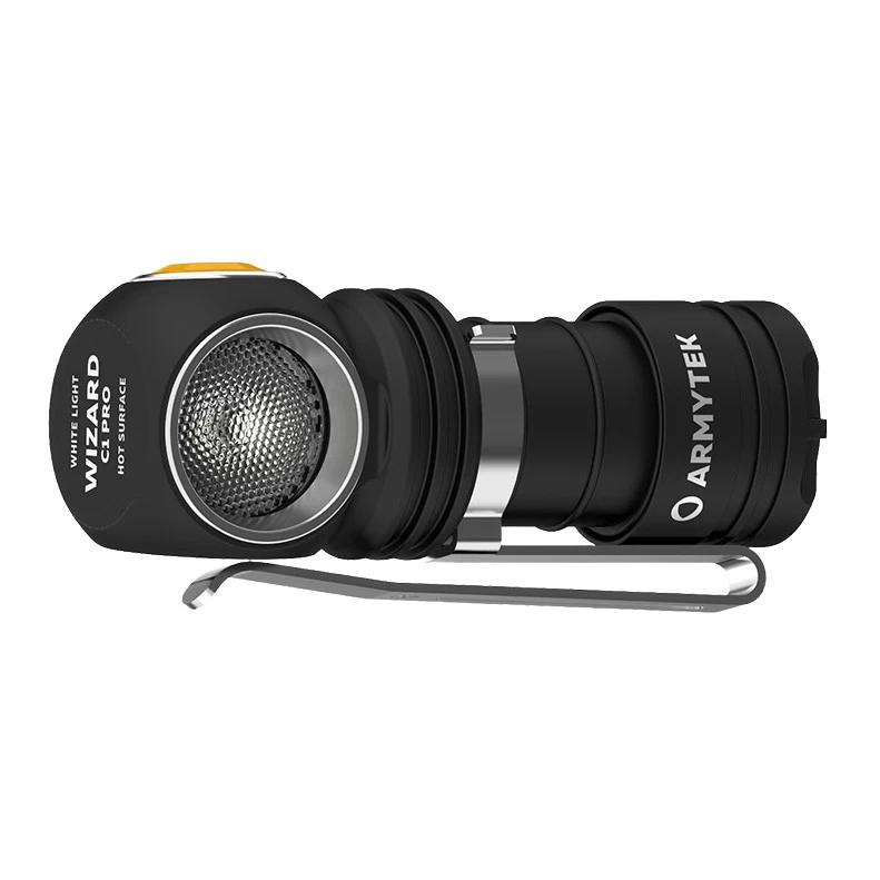 Armytek Wizard C1 Pro Magnet USB fejlámpa - meleg fehér fényű Armytek Wizard C1 Pro Magnet USB fejlámpa - meleg fehér fényű