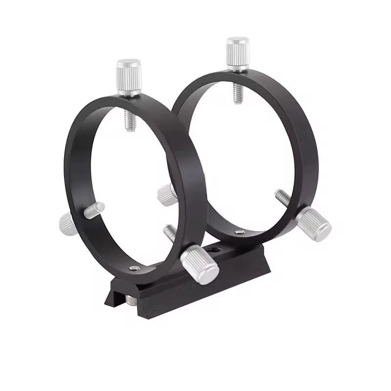 Vezetőtávcső gyűrűpár 68 mm átmérővel, mini prizmasínnel Vezetőtávcső gyűrűpár 68 mm átmérővel, mini prizmasínnel