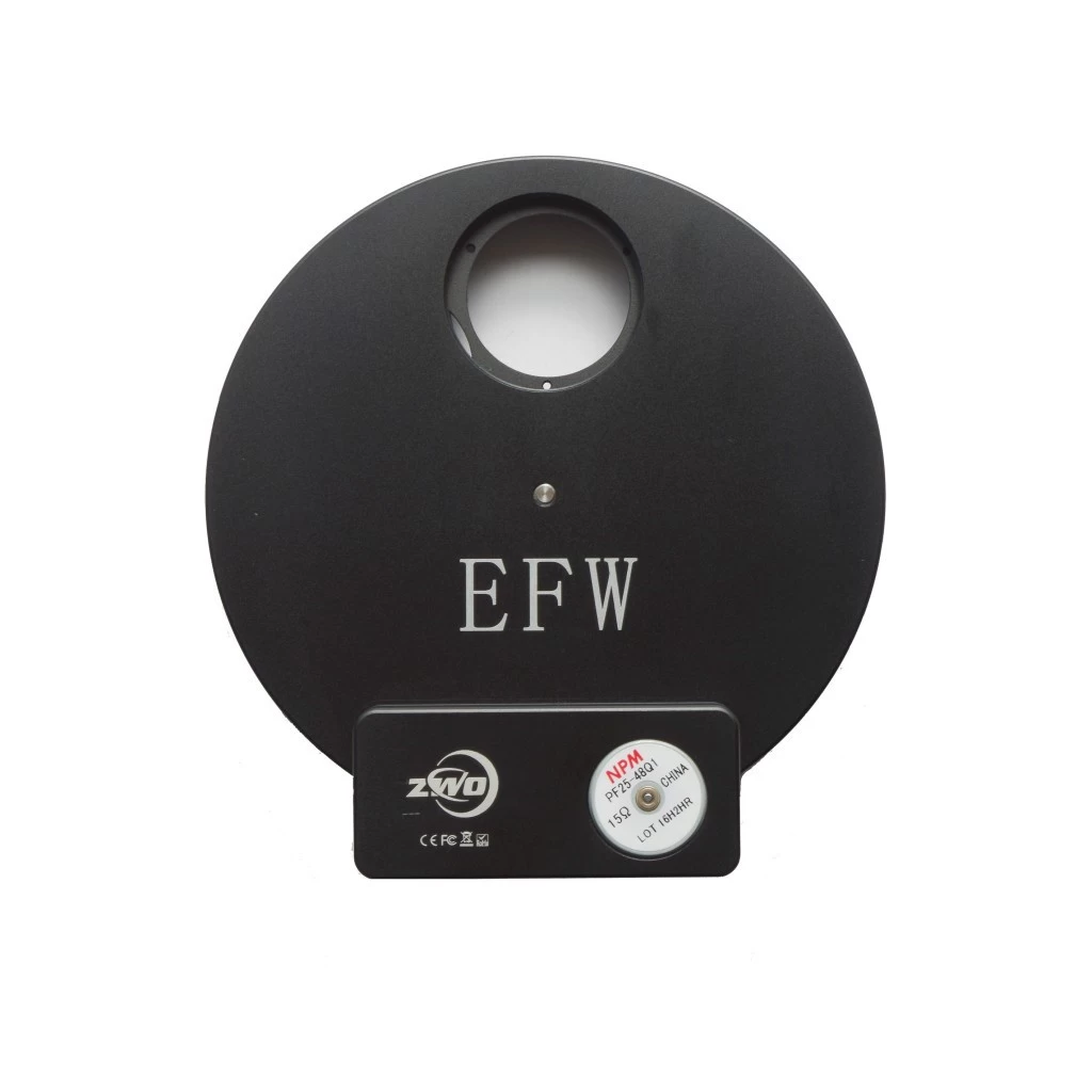 ZWO EFW motorizált szűrőváltó 8×1.25" vagy 8×31 mm szűrőhöz ZWO EFW motorizált szűrőváltó 8×1.25" vagy 8×31 mm szűrőhöz
