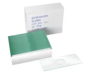 Mélyített közepű preparátum tárgylemez (50 db)