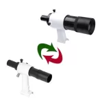 SkyWatcher 9x50 keresőtávcső (fekete, fordított állású) + tartóláb 6x30 keresőtávcső helyett