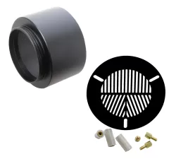 Fém harmatsapka, Bahtinov-maszk ZWO SeeStar S50 okostávcsőre